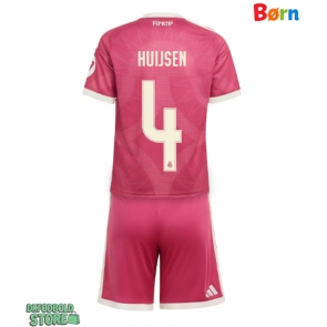 Real Madrid Dean Huijsen #4 Replika Babytøj Tredje sæt Børn 2026-27 Kortærmet (+ Korte bukser)